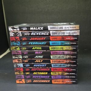 13Conspiracy 365 Gabrielle Lord Books Lot 11 Months Revenge Malice